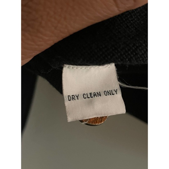 VTG Tommy Bahama Sweater Womens Size XS Black Silk Blend Button Up Cardigan - Picture 4 of 6